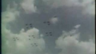 F-105 Thunderchief 24 ship flyby
