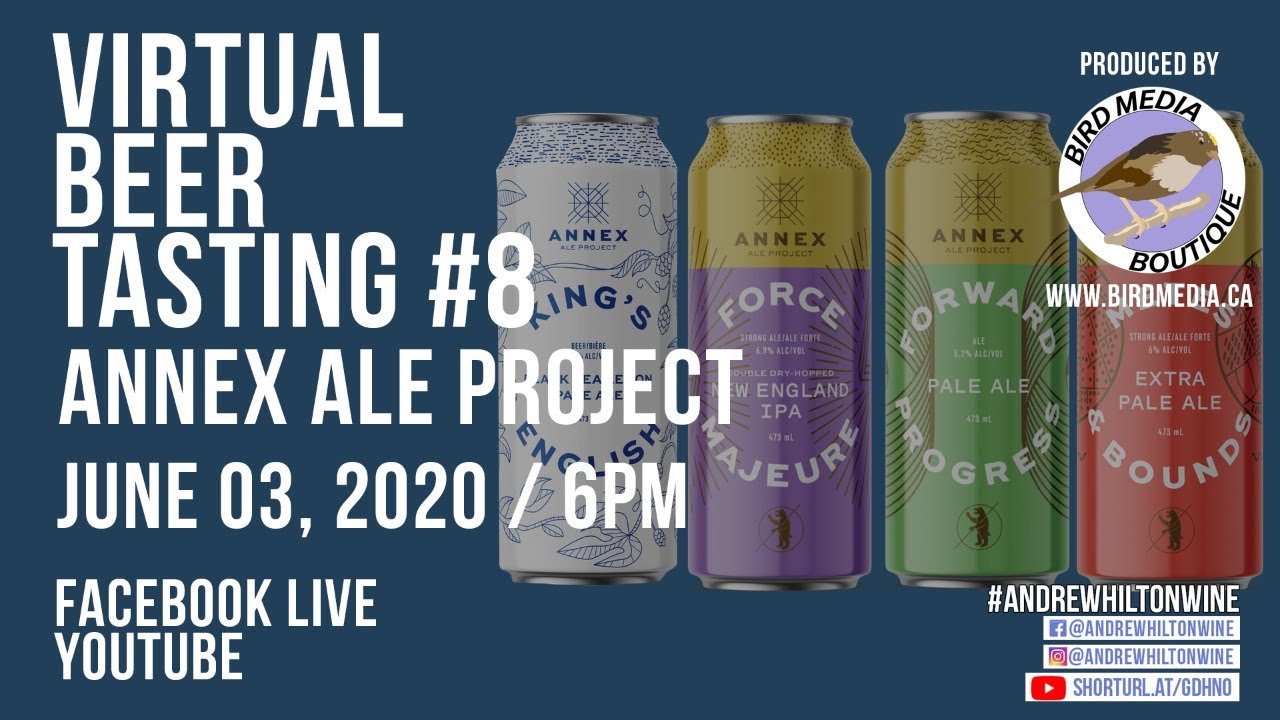 Virtual Beer Tasting # 8 - Annex Ale Project, Pale Ales