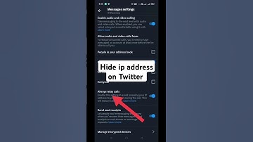 How to hide IP address on Twitter|Hide IP address on X account|#shorts #twitter