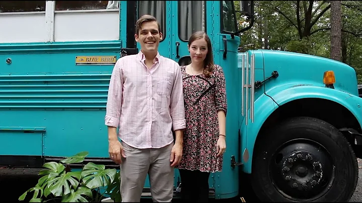 Julie and Andrew's Converted School Bus Home