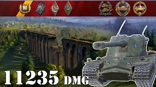 World of Tanks / Kranvagn .. 11235 Dmg