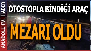 Yolculuk Felakete Dönüştü 1 Ölü, 2 Yarali