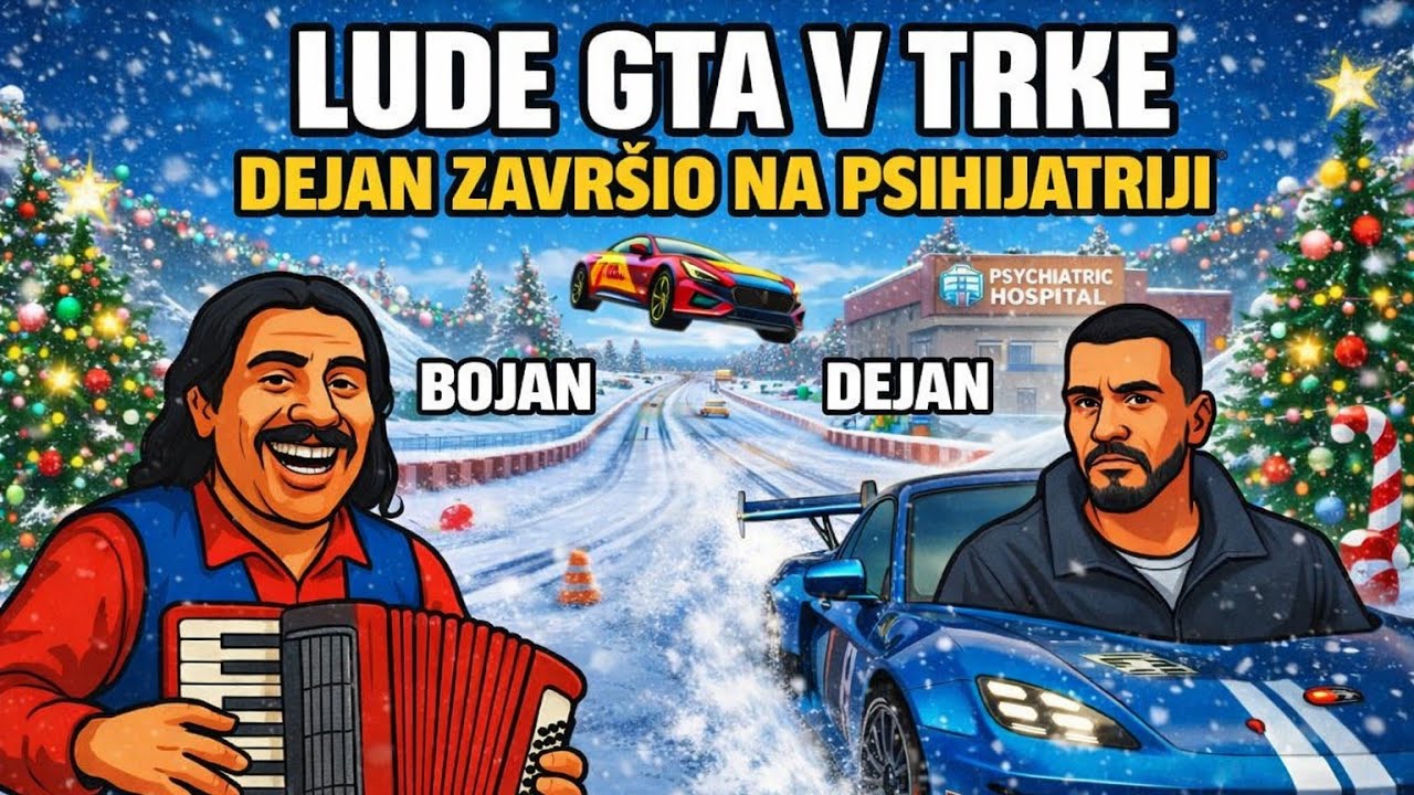 DEJAN 3/3 DNF - LUDE GTA V TRKE (dejan se rasplako) - YouTube