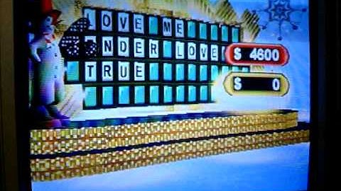 Playstation Wheel of Fortune 2nd Edition Run Game 11 Part 1