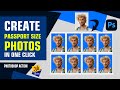How to Make Passport Size Photos in Photoshop Using Actions