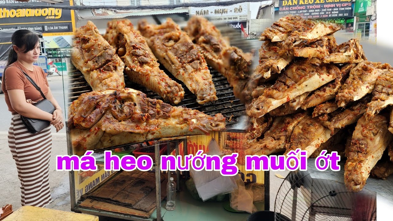 xe má heo nướng muối ớt hôm nay khách đông nghẹt | Mỹ miền tây