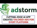 Adstorm Review Demo Webinar Replay - AI Creates Winning Ads in Just 3 Clicks