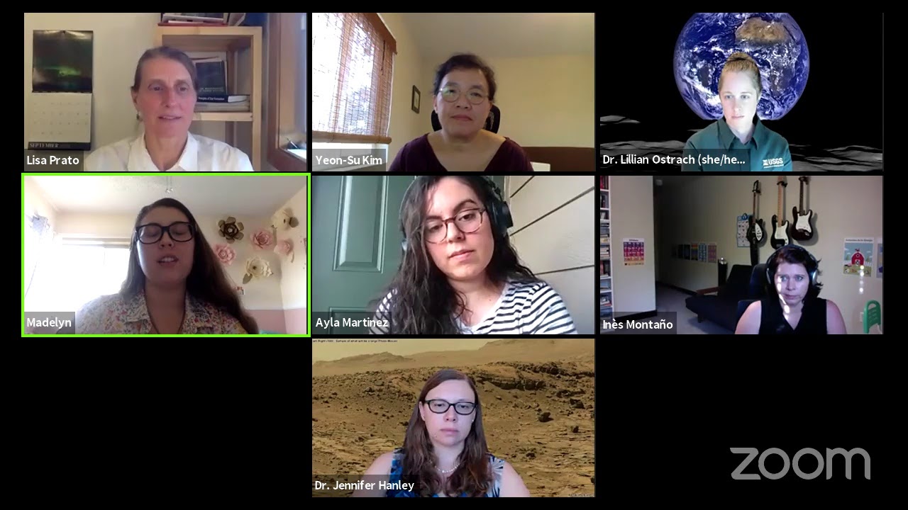 Picture a Scientist Live Panel Zoom Meeting