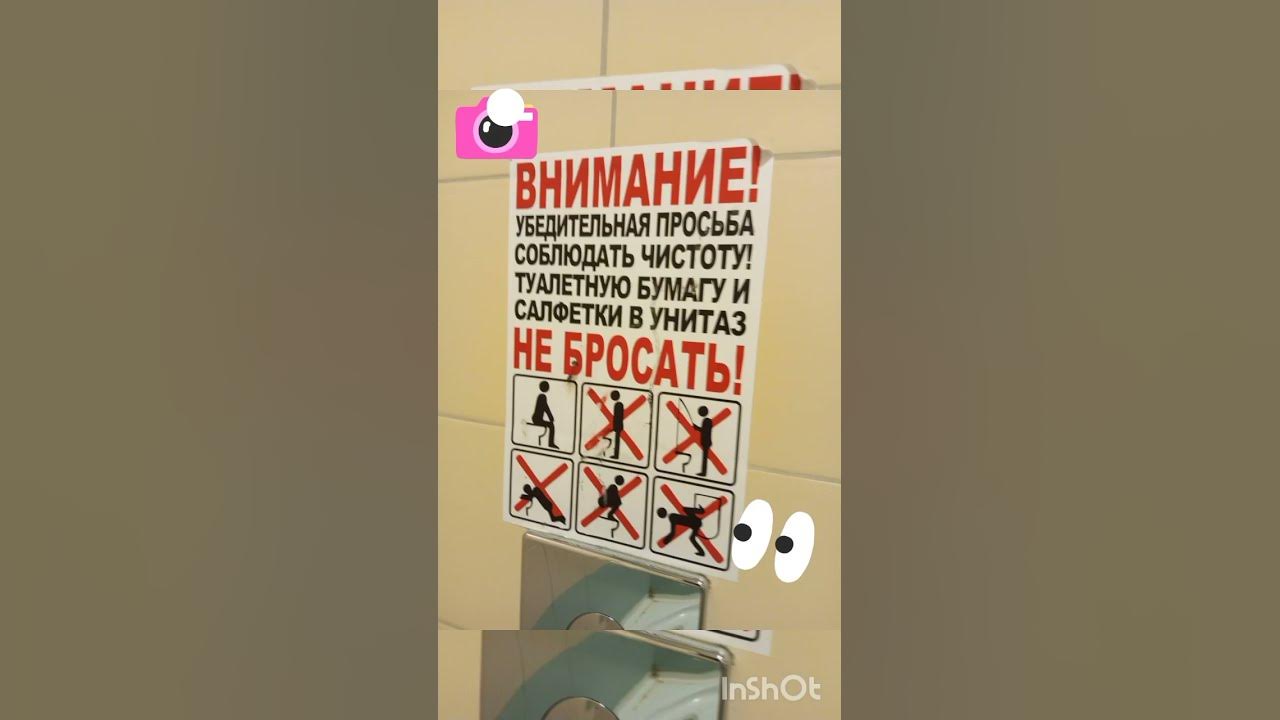Смешные правила в туалете🤣🤣🤣 #shorts - YouTube
