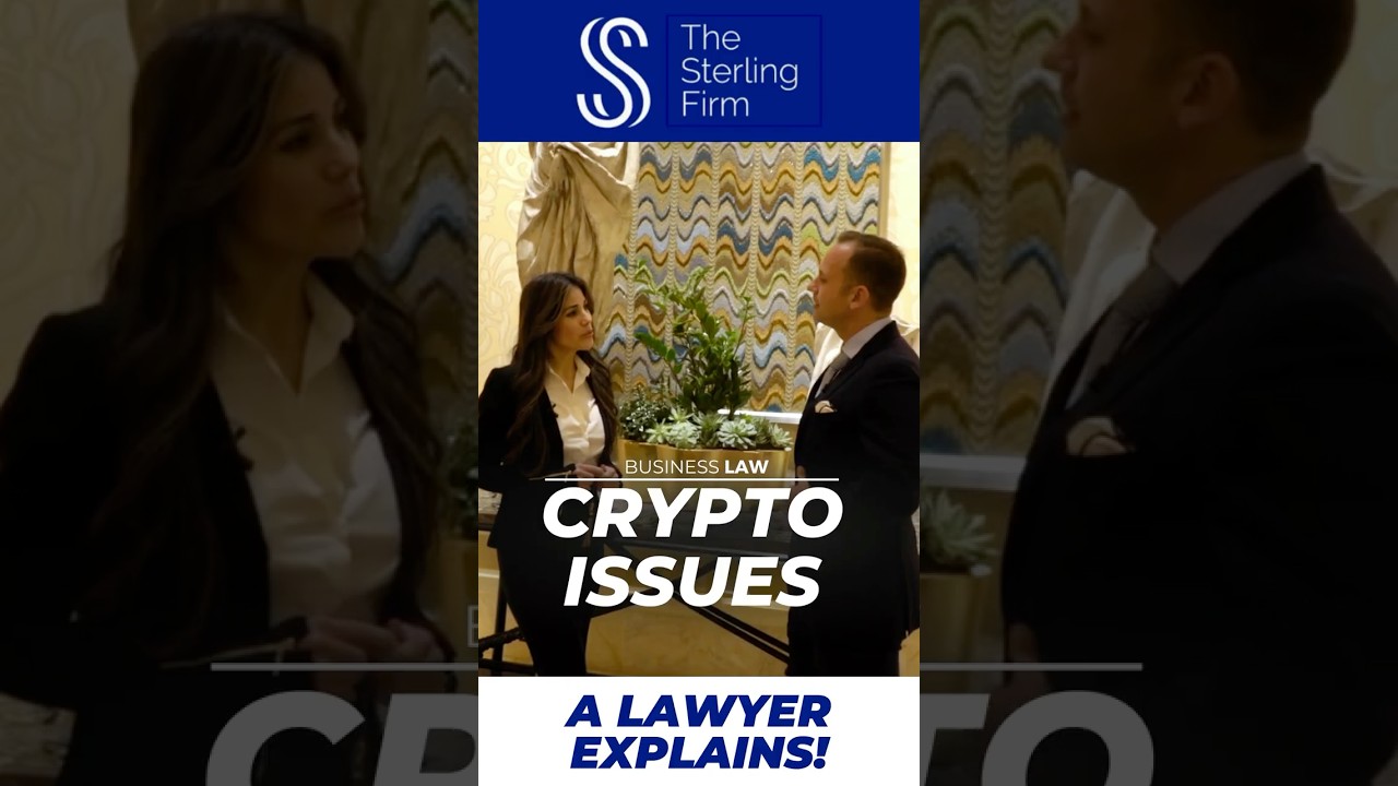 Crypto Issues | A Lawyer Explains #cryptocurrencylaw #cryptocurrency -  YouTube
