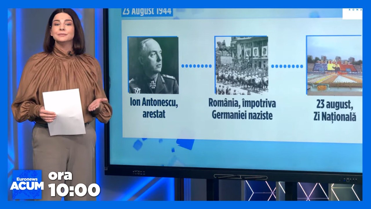 Știrile Euronews România de la ora 10:00 - 23 august 2026