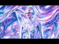 Holographic Metallic Background 4K | Abstract Dreamy Gradient Loop