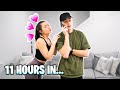 How LONG Will It Take For My Husband To KISS Me FIRST! *CUTE REACTION*