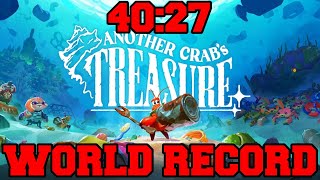 Another Crab's Treasure Speedrun 40:27 (World Record)