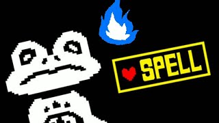 if we could use the spell button in undertale