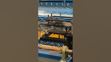 Chain link fencing making machine work video ( Whatsapp: +86 182 3048 9099 )