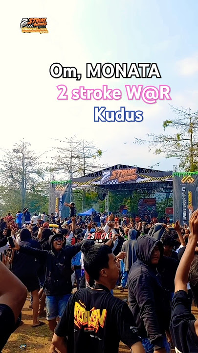 Om Monata 2 Stroke War Kudus, Bendungan Logung Kudus#shorts