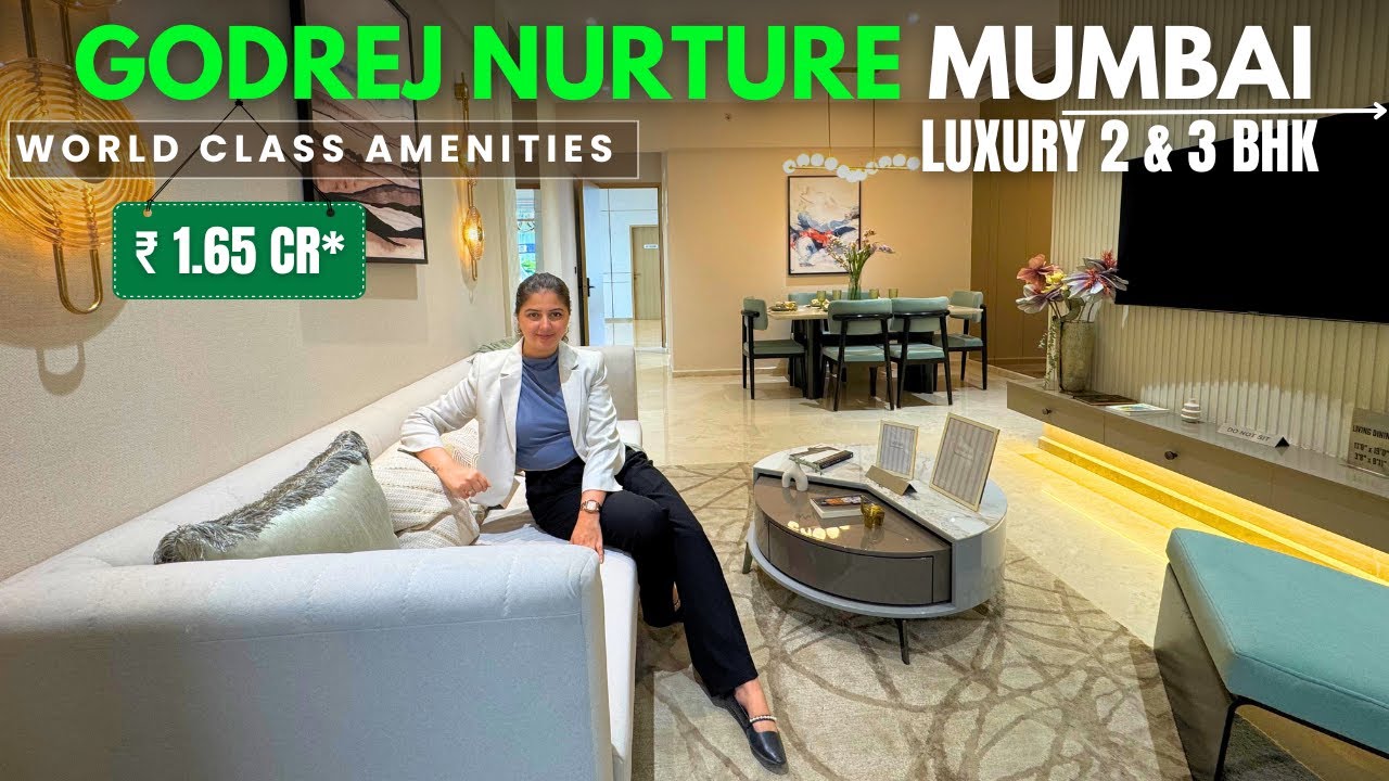Godrej Nurture Bhandup 2 & 3 BHK Tour  | Luxury Flats at LBS Road |  Review, Brochure & Price