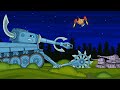 Zombie Super Mutant vs Ghosts | “Revenge of the Ghosts” Tank Cartoon