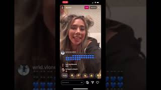 Ally Lotti Instagram Live