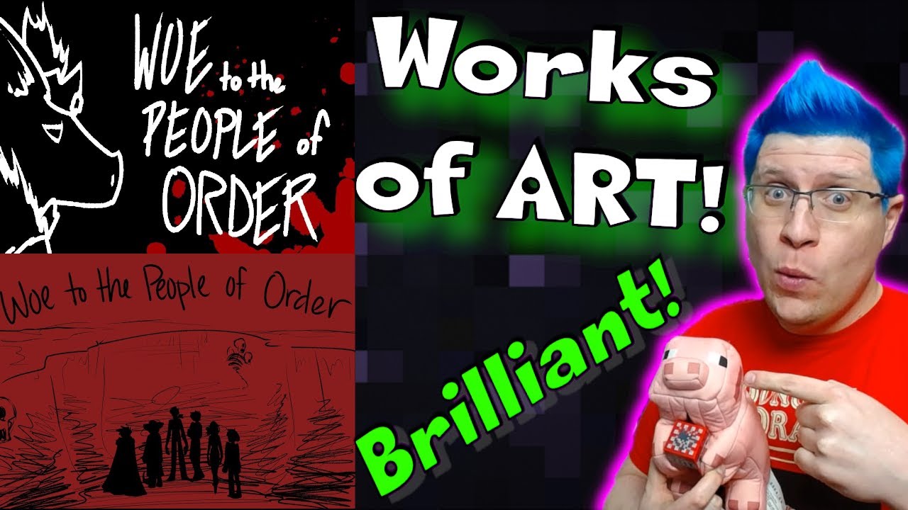 Dream SMP: Woe To The People Of Order REACTION! Ballad AND Animatic INCREDIBLE!
