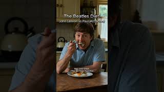 The Beatles Diet: John Lennon vs Paul McCartney #interestingfacts