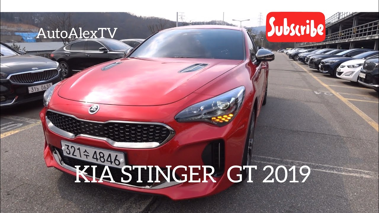 2019KIA STINGER GT V-3.3 twin turbo 365ps