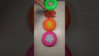 Pouringbeads#shortsvideo #satisfying 🌈🌈👍