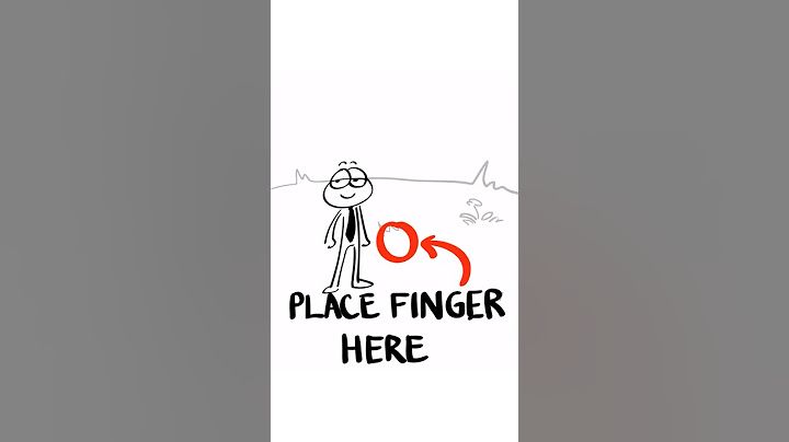 PLACE FINGER HERE 😋 (Animation Meme) #shorts