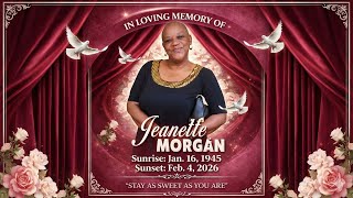 Jeanette Morgan Thanksgiving Service