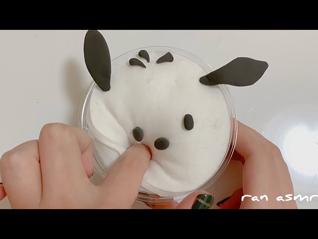 【ASMR】ポチャッコアイスバーグ🤍   icebergslime/슬라임/slime/소리 페티쉬/Sound fetish