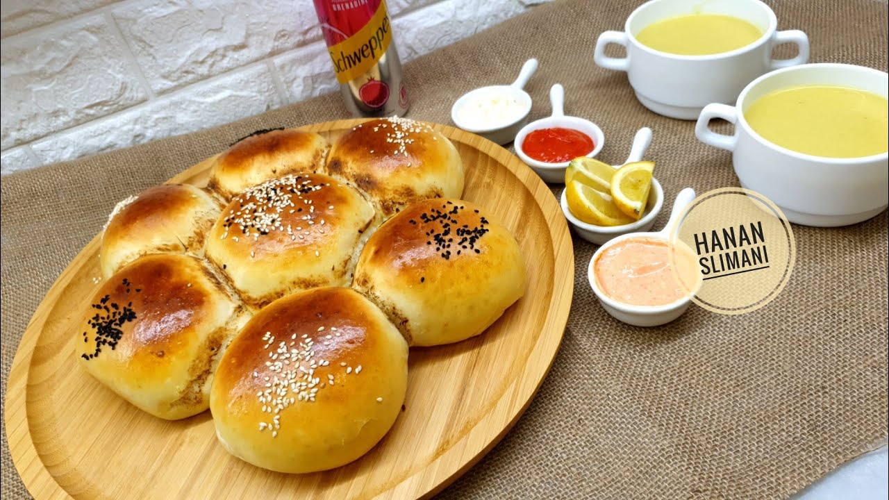 خبز محشي خفيف وبسيط في متناول الجميع 😋😋