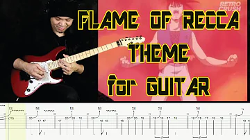FLAME OF RECCA Theme Guitar Instrumental - ADL Version