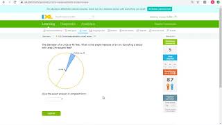 IXL U5: Circle Measurements: Mixed Review (Geometry)