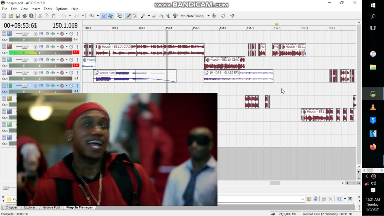 How to Loop and Scratch Hiphop and Trap songs in acid pro 7(deejay