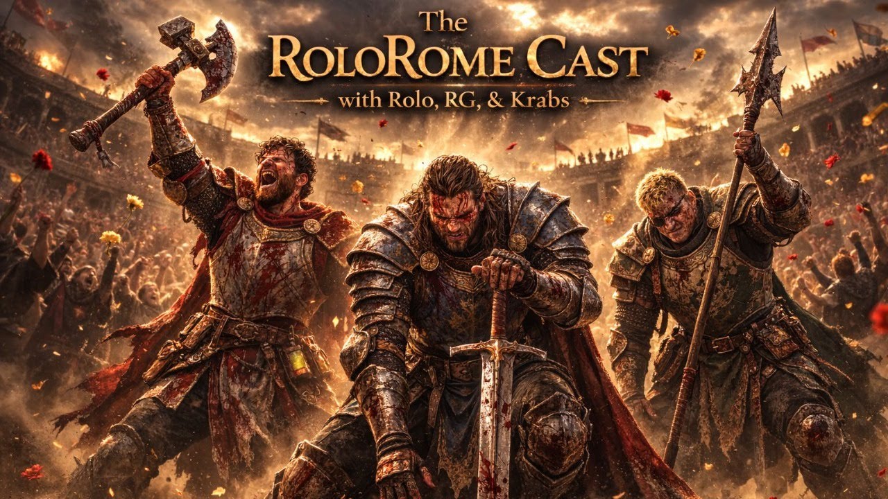 The RoloRome Cast Ep 168: Knight of the Seven Kingdoms FINALE, Paramount WINS WB, BAFTA Controversy