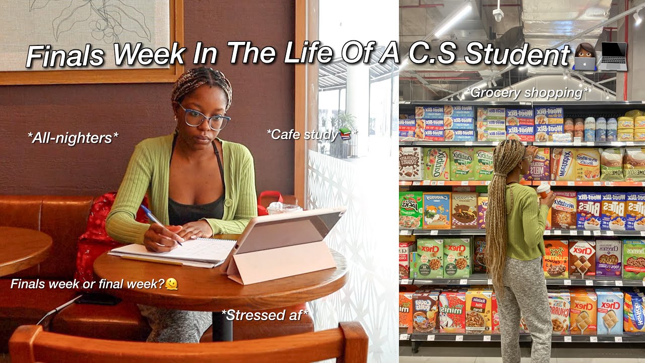 Finals Week In The Life Of A Computer Science Student💻 | All-nighters ...