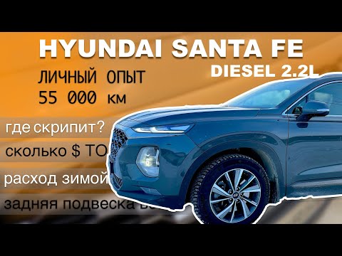 Хендай Санта Фе / Hyundai Santa Fe 2020 год Дизель - 55 000 км - обзор Александра Михельсона