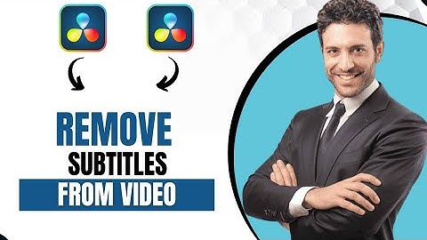 How To Remove Subtitles From A Video In Davinci Resolve (Quick & Easy)