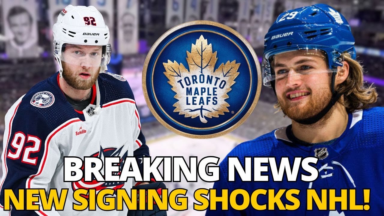 ⚡️ SHOCKING DECISION! MAPLE LEAFS LAND A KEY PLAYER!! TORONTO MAPLE ...