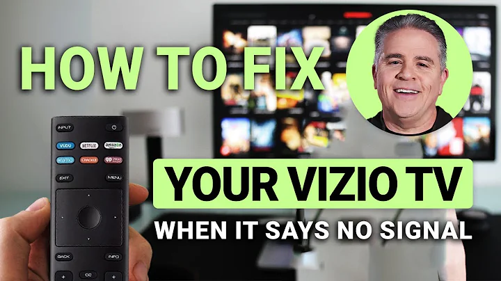 How to Fix Vizio TV When It Says No Signal: QUICK Guide!