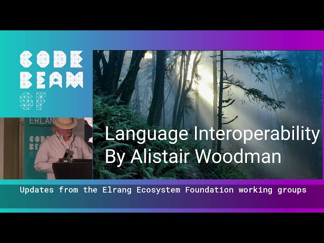 Updates from the Erlang Ecosystem Foundation working groups