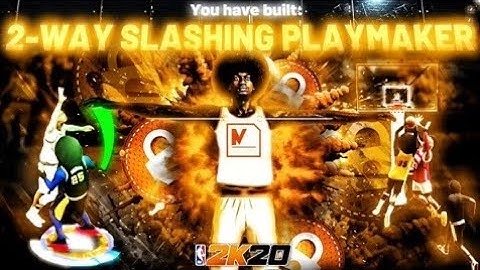 THE BEST 2-WAY SLASHING PLAYMAKER BUILD IN NBA2K20!