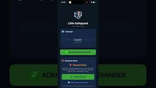 Little Safeguard – iOS Setup Guide: Enable the Apple Shortcut