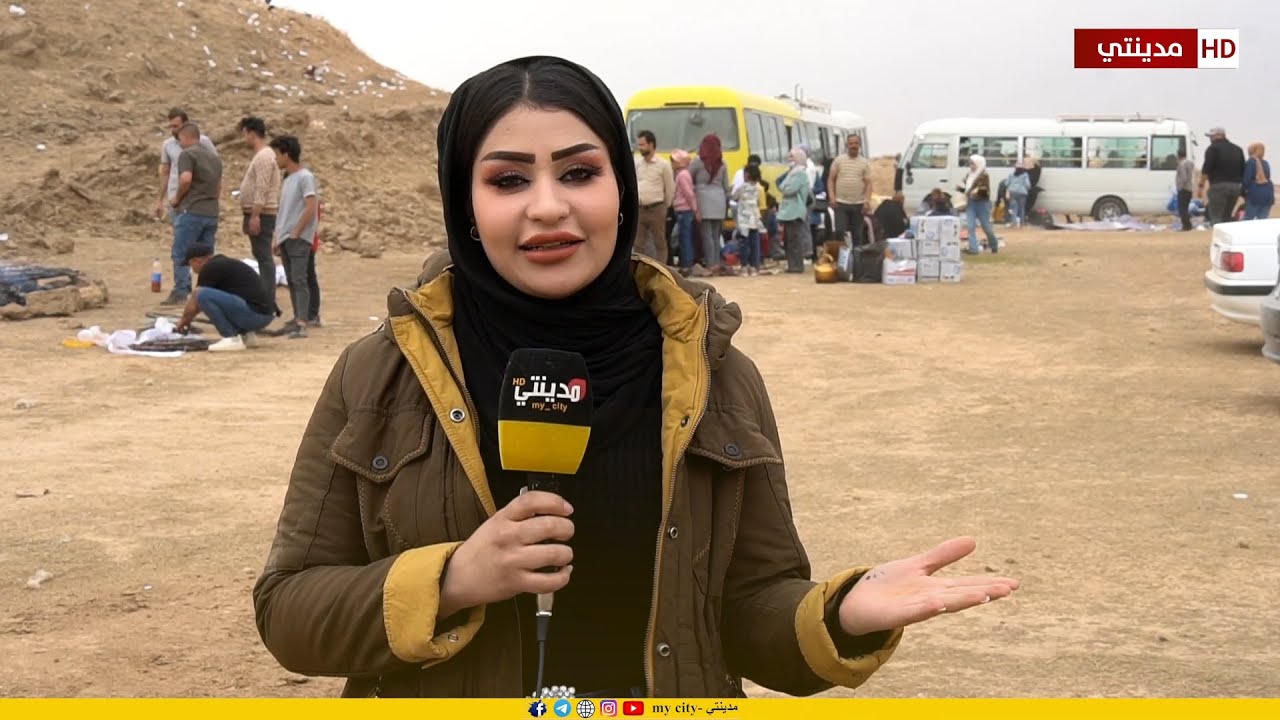 اجواء اعياد نوروز  في زرباطية مع رحلة نجمة الساحل سيف الجوراني في واسط .