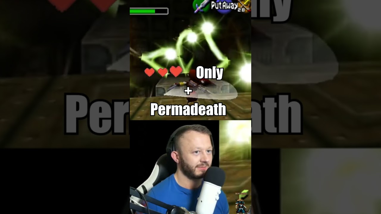 Hardcore 3 Hearts Challenge - LoZ OoT