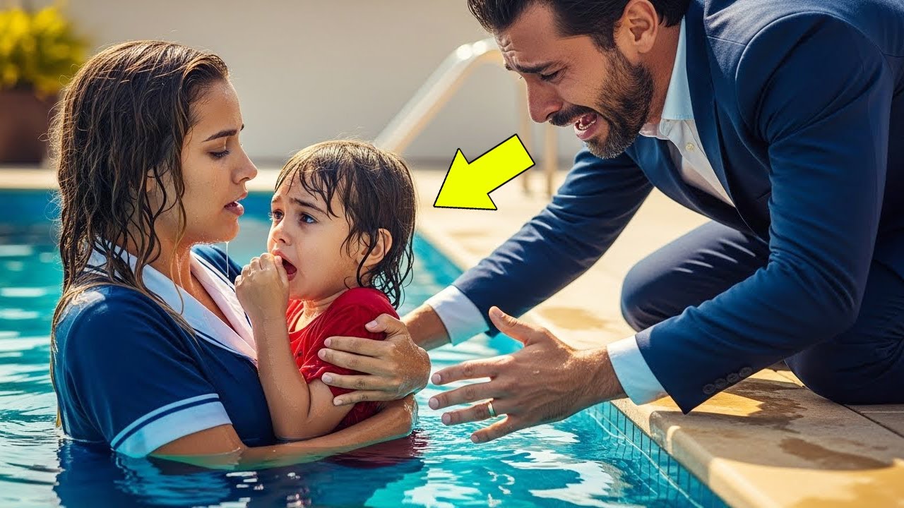 NIÑERA RESCATÓ AL HIJO DEL MILLONARIO EN EL ÚLTIMO SEGUNDO… Y SU REACCIÓN SACUDIÓ A TODOS