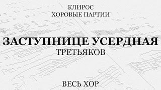 Заступнице Усердная. Третьяков. Весь Хор