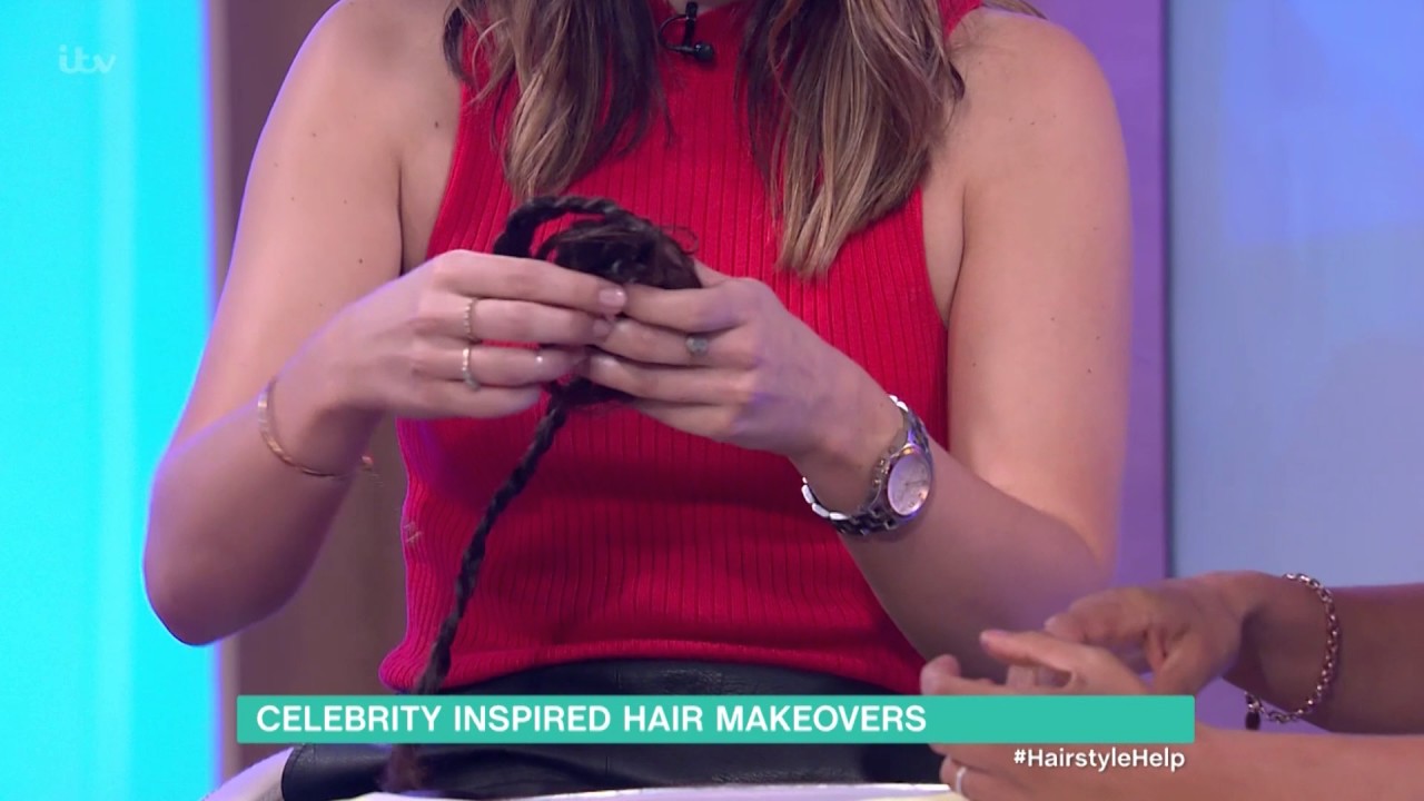 Celebrity Inspired Hair - Cara Delevingne | This Morning