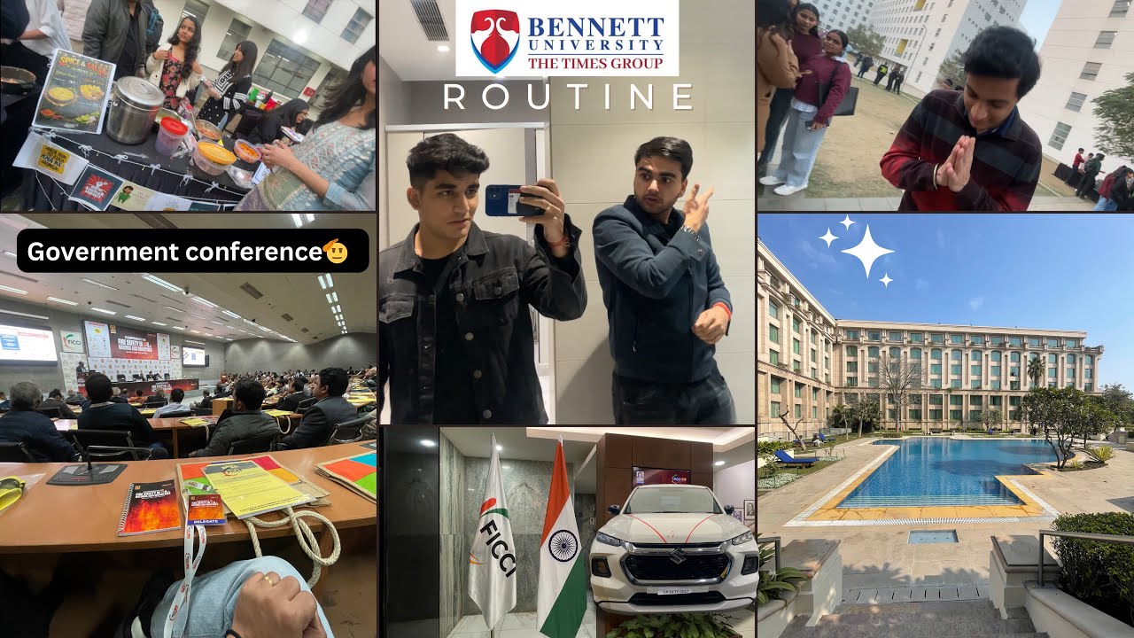Going to Bennett University DJ night fest after attending gov conference with new car 🔥🧑‍🎓 